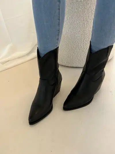 Lazamani Cowboy Boots Black 53.596 - Afbeelding 2