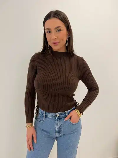Tami Top Brown - Afbeelding 3