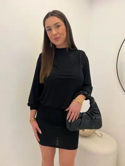 Luna Dress Black - Afbeelding 3