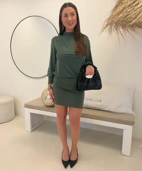 Luna Dress Khaki