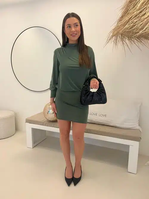 Luna Dress Khaki