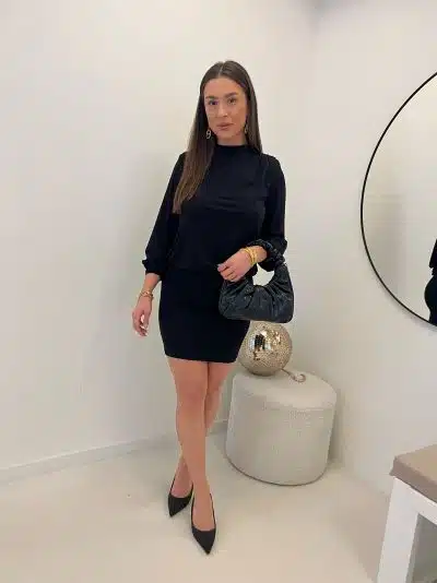 Luna Dress Black - Afbeelding 4
