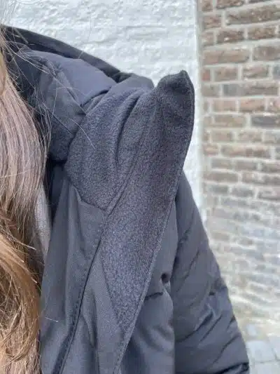 Short Puffer Coat Black - Afbeelding 12