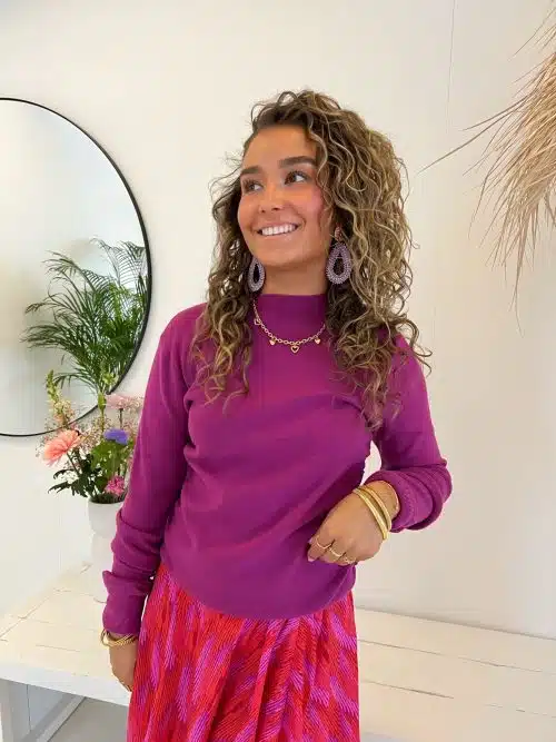 Alternative view of Lofty Manner Sweater Soof Purple