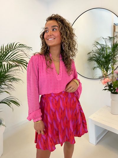 Lofty Manner Blouse Julie Pink - Afbeelding 2