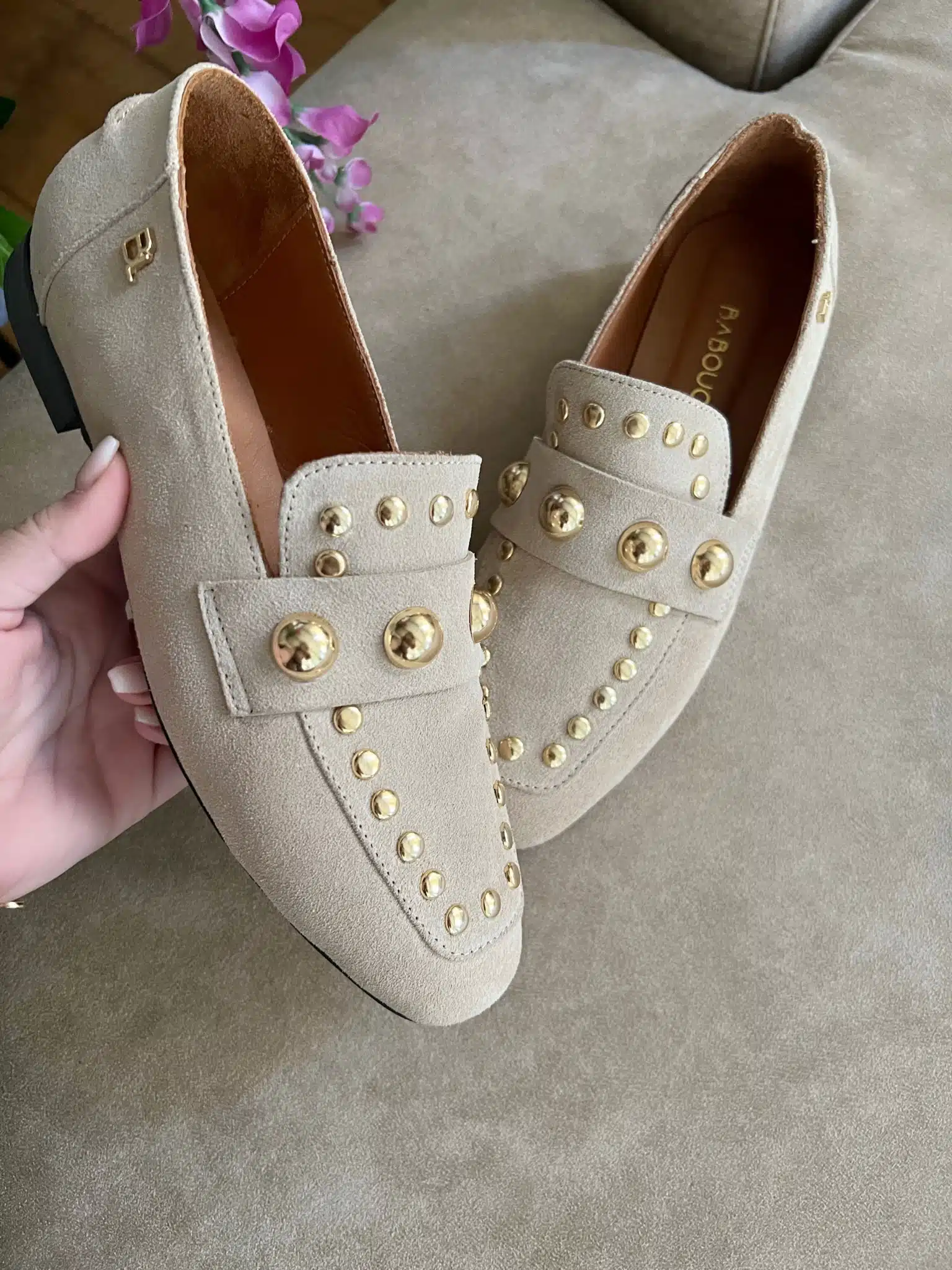 Babouche Loafer Beige G-Kick-2 - Afbeelding 3