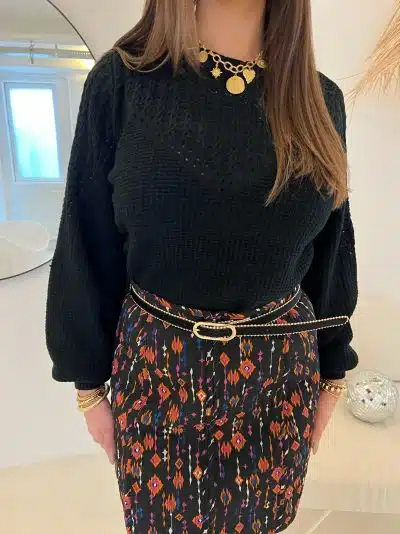 Lofty Manner Sweater Amber Black - Afbeelding 4