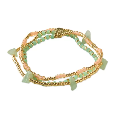 A Beautiful Story Stream Aventurine Bracelet