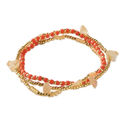 A Beautiful Story Stream Citrine Bracelet