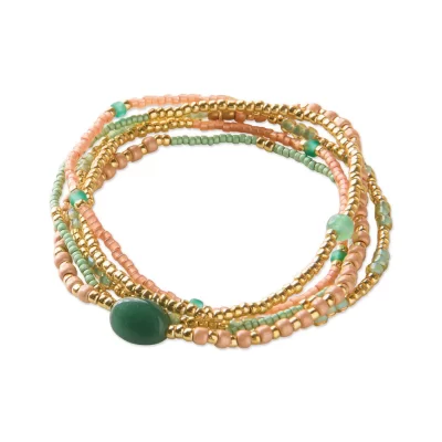 A Beautiful Story Gifted Aventurine Bracelet