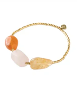 A Beautiful Story Desirable Carn Rose Citrine Bracelet