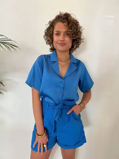 Alternative view of Lofty Manner Blouse Lucia Blue