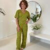 Lofty Manner Trouser Mea Green