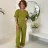 Lofty Manner Trouser Mea Green