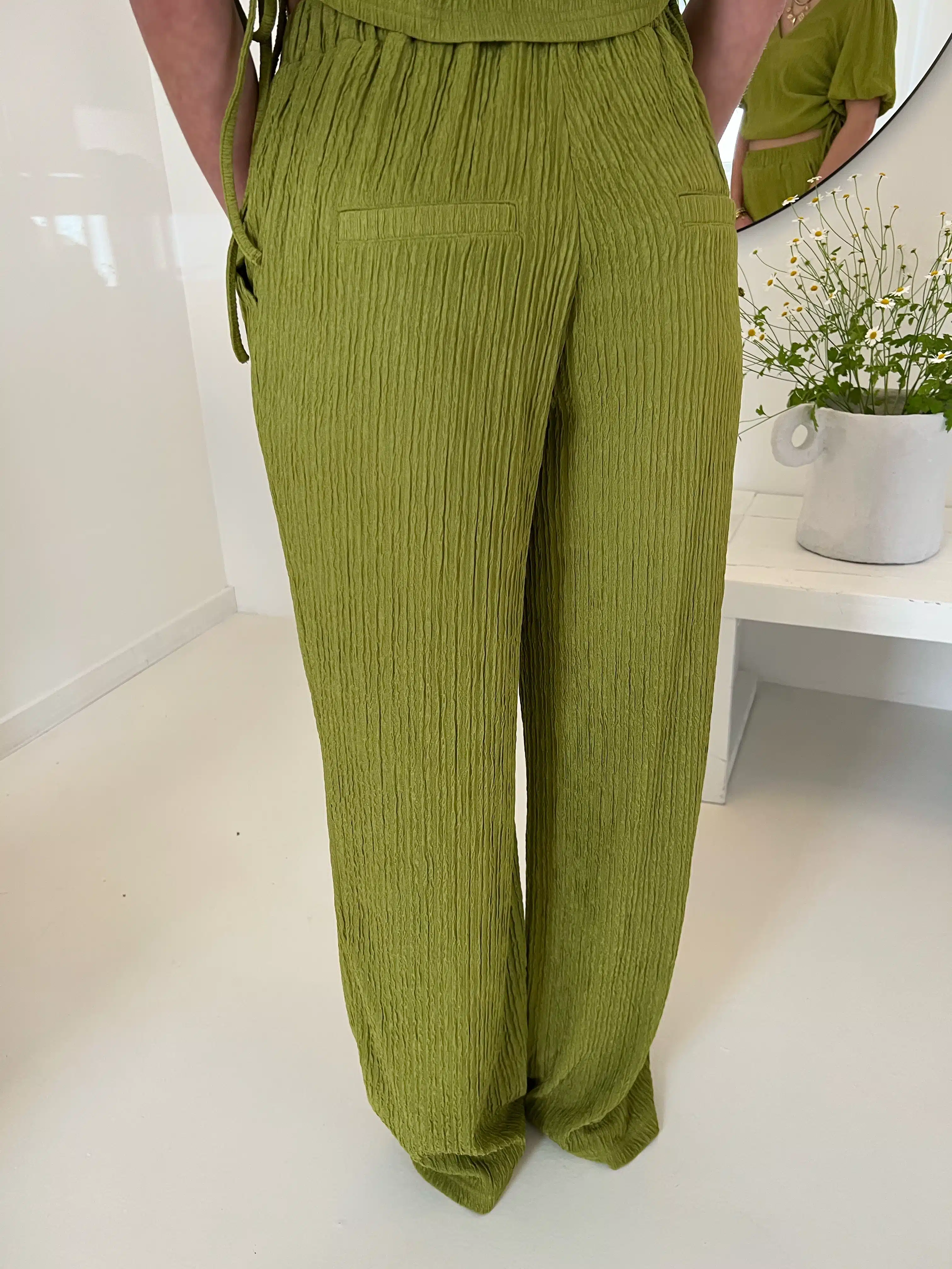 Lofty Manner Trouser Mea Green - Afbeelding 3