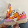 Dwrs Winton Orange Pink Sneakers