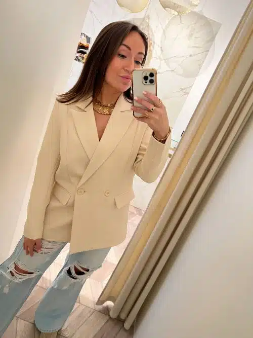 Alternative view of Mila Blazer Beige