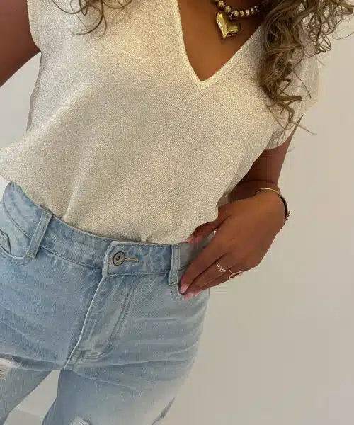 Alternative view of Lofty Manner Top Noni White