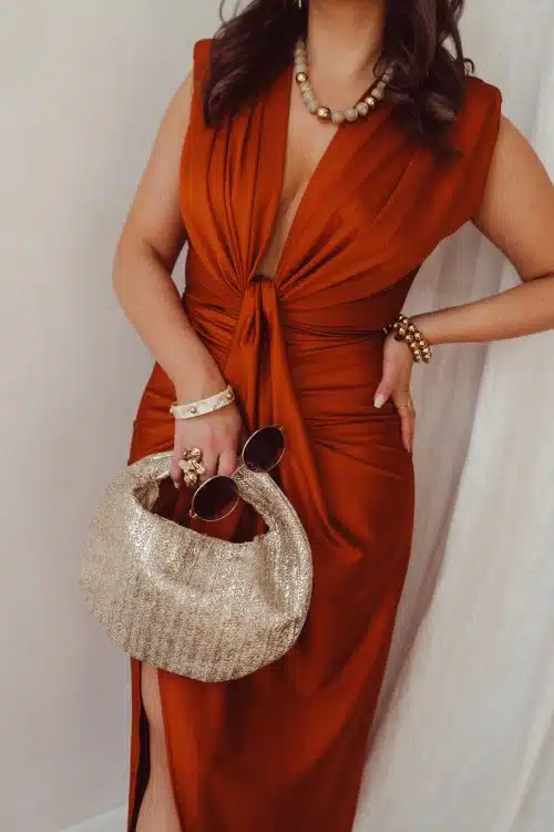 Alternative view of Perfect Dress Rust