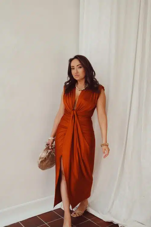 Perfect Dress Rust