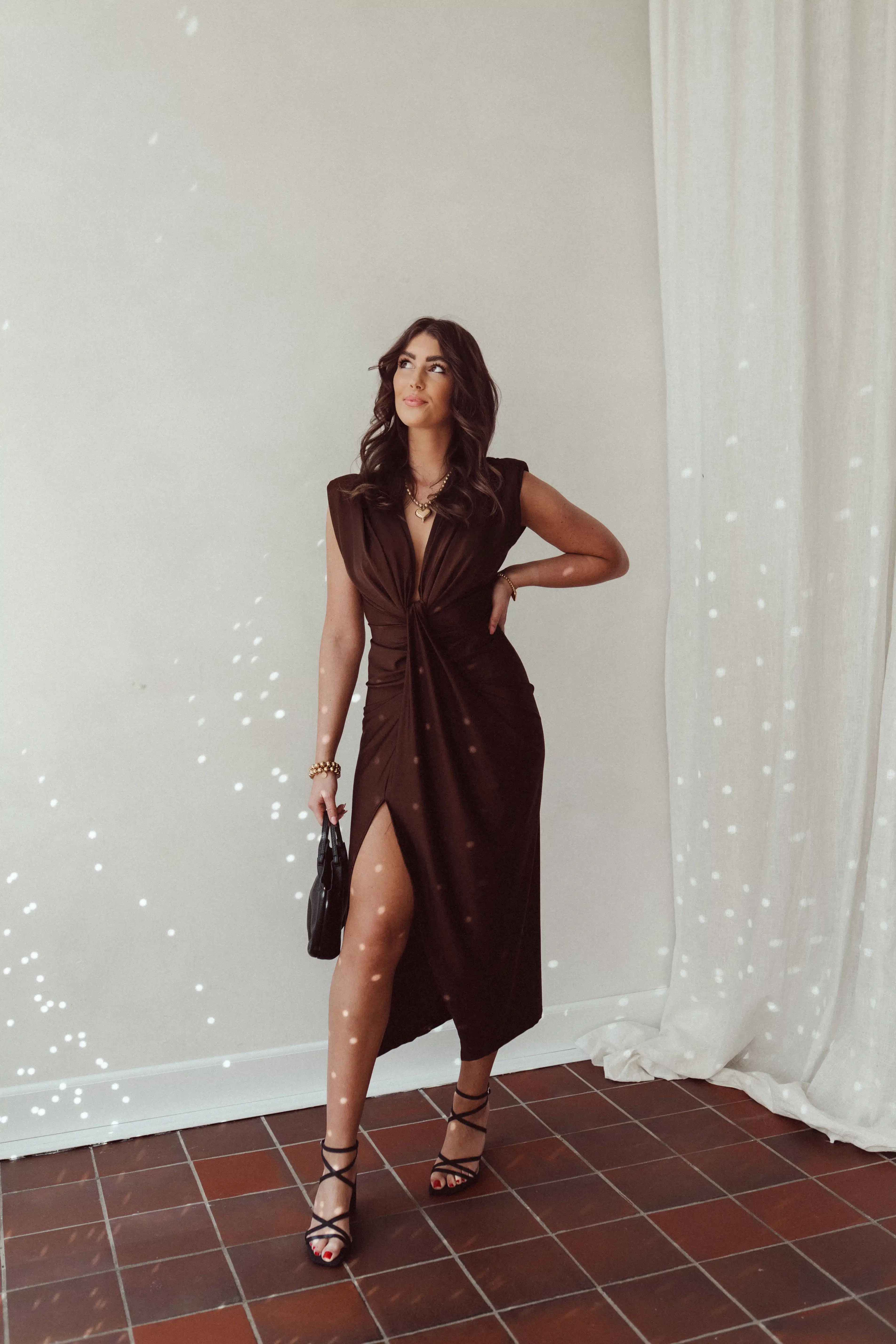 Perfect Dress Brown - Afbeelding 2