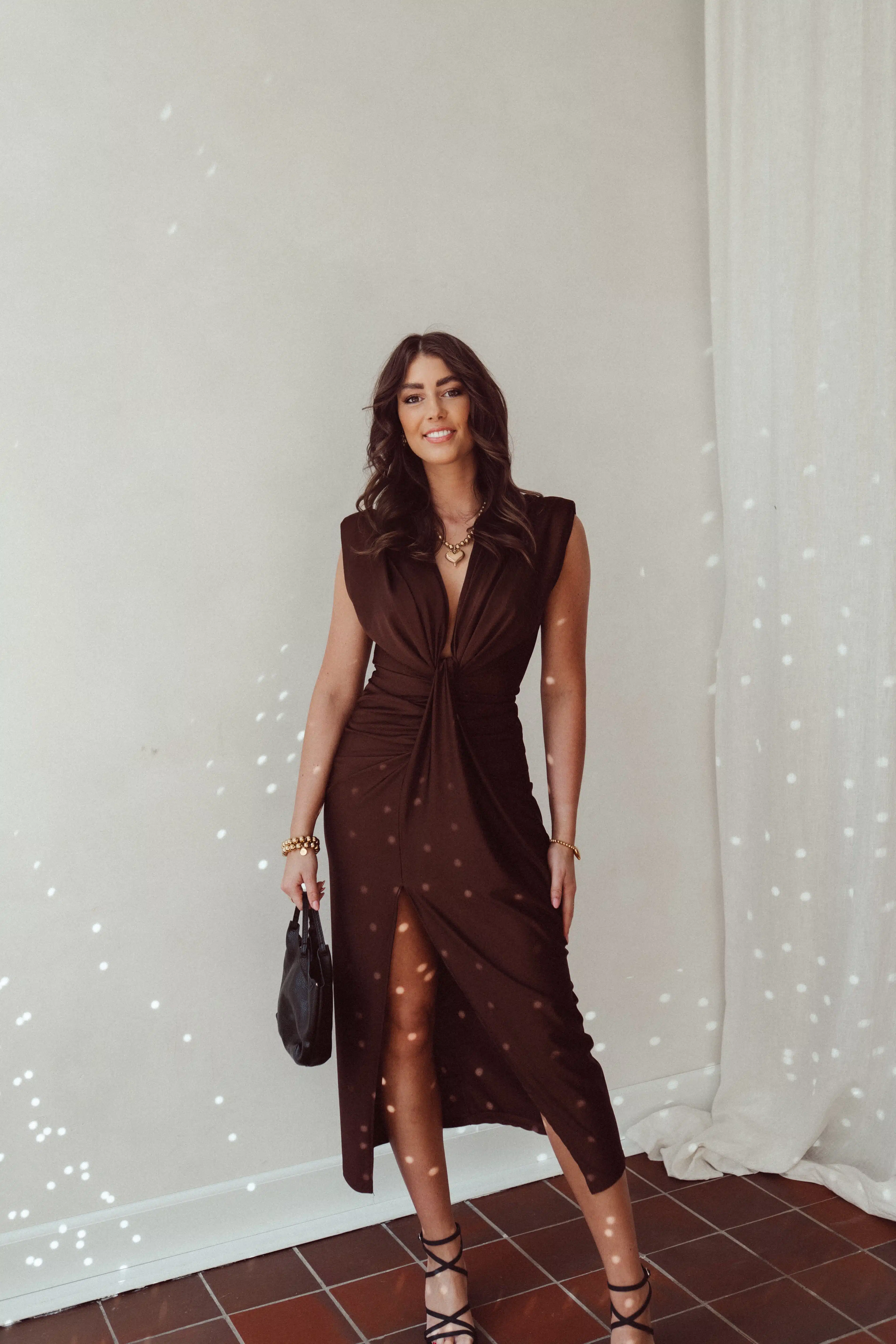 Perfect Dress Brown - Afbeelding 4