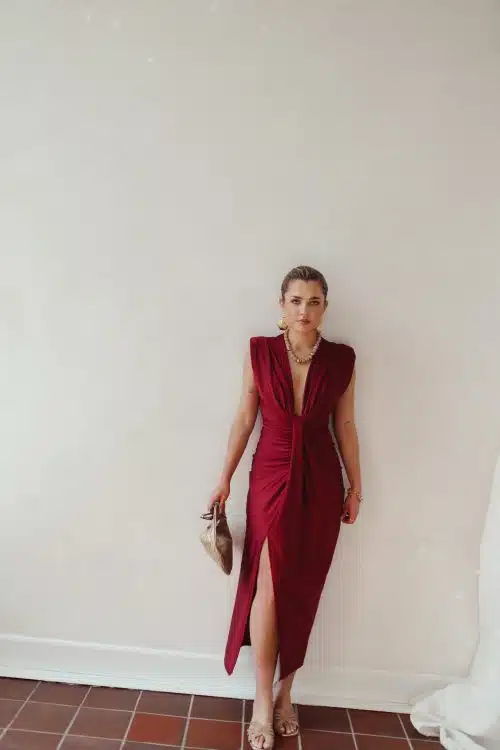 Alternative view of Perfect Dress Bordeaux