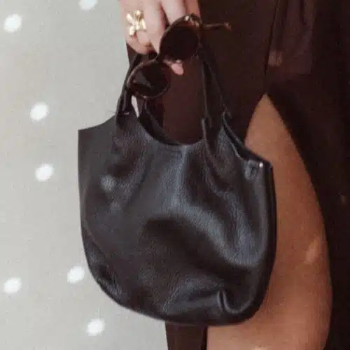 Mia Leather Bag Black