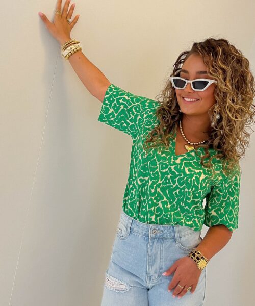 Lofty Manner Blouse Iggy Landscape Print