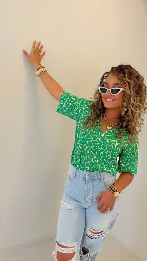 Lofty Manner Blouse Iggy Landscape Print