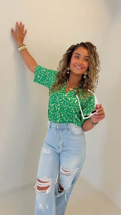 Alternative view of Lofty Manner Blouse Iggy Landscape Print