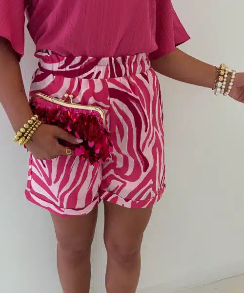 Lofty Manner Short Sade Zebra