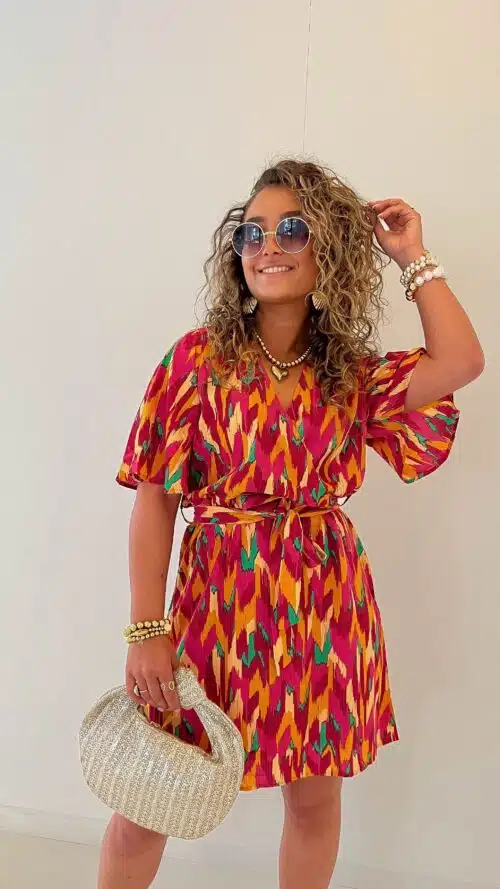 Lofty Manner Dress Loa Multi Colour