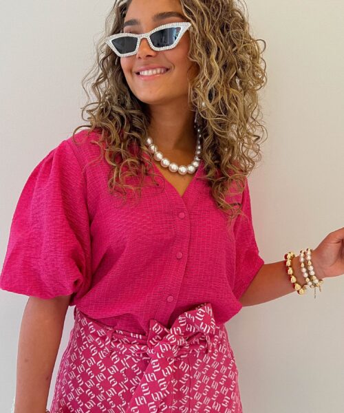Lofty Manner Blouse Safia Pink