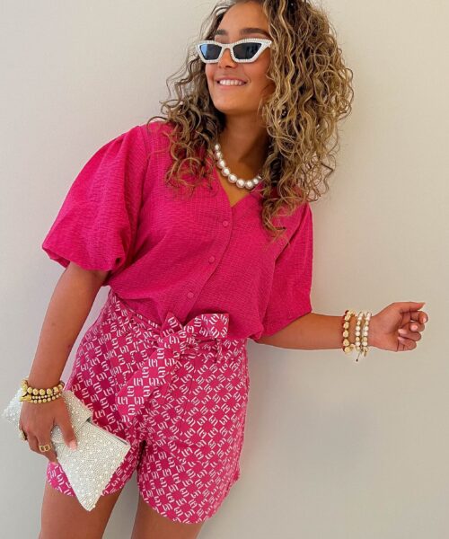 Alternative view of Lofty Manner Blouse Safia Pink