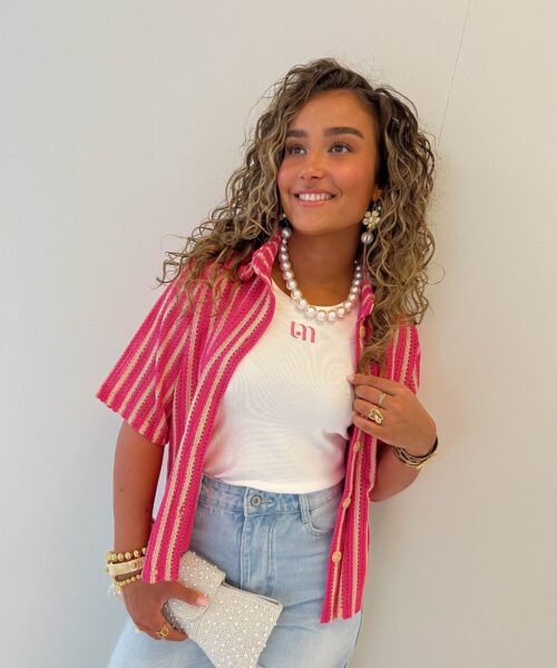 Lofty Manner Blouse Sanaa Pink