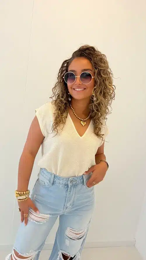 Lofty Manner Top Noni White