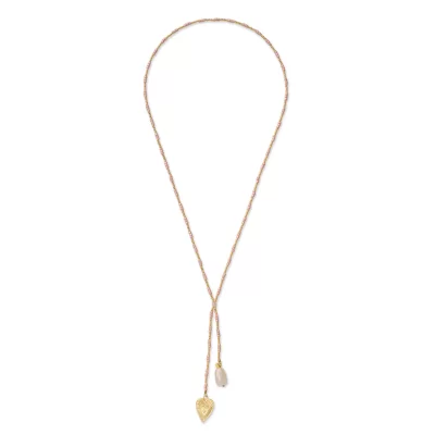 A Beautiful Story Entire Rose Quartz Necklace
