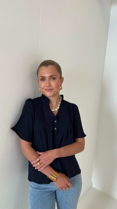 Anne Blouse Dark Blue