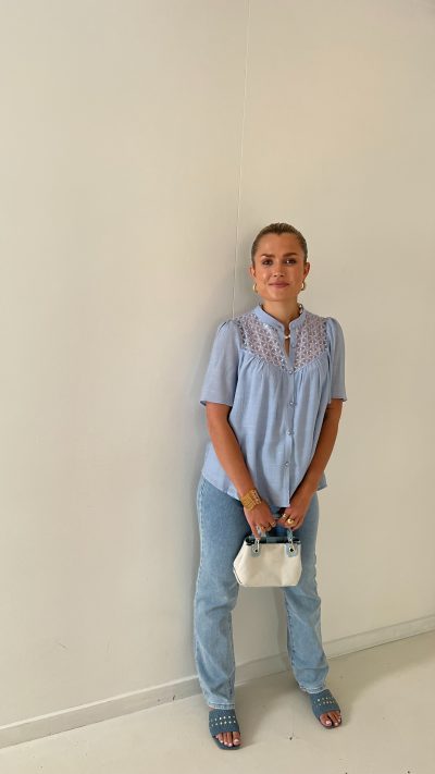 Loewi Blouse Blue - Afbeelding 6