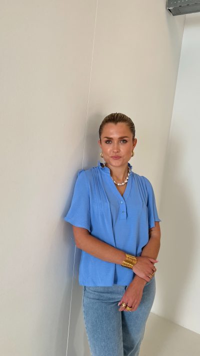 Anne Blouse Light Blue