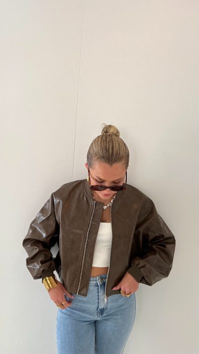 Naomi Jacket Brown - Afbeelding 2