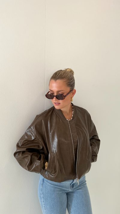 Naomi Jacket Brown - Afbeelding 4