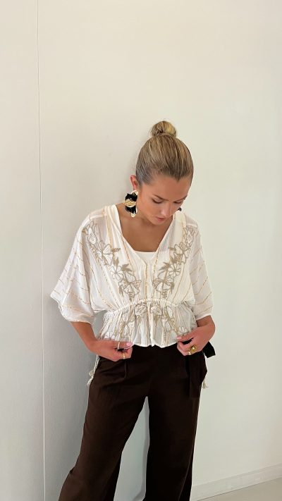 Top Emilia Florina White
