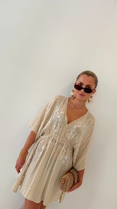 Short Dress Diva Florina Sand - Afbeelding 5