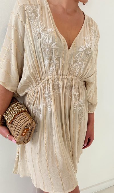Short Dress Diva Florina Sand - Afbeelding 3
