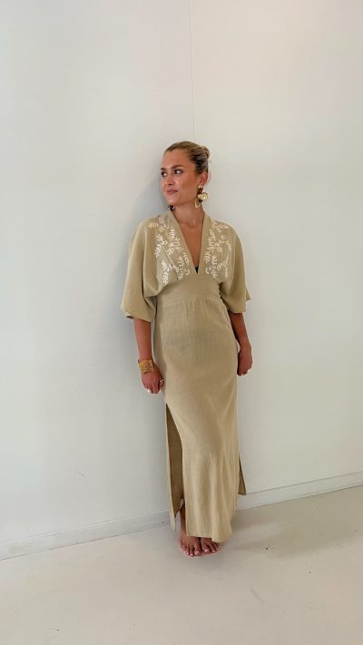 Maxidress Calido Encanta Sand