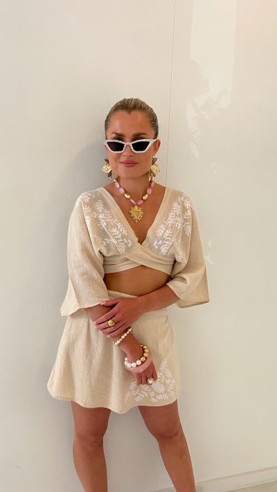 Skort Puro Encanto Ecru - Afbeelding 3