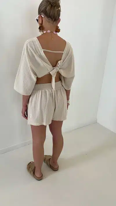 Skort Puro Encanto Ecru - Afbeelding 4