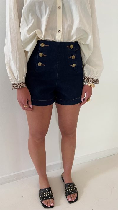 Levy Short Gold Buttons - Afbeelding 5